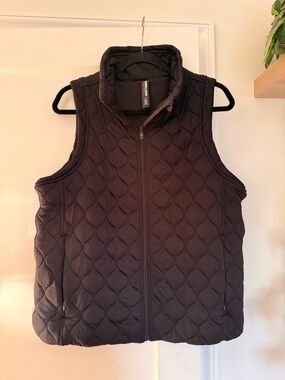 Kirkland Signature Quilted Black Vest
